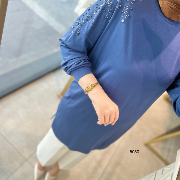 8080 Taşlı Tunik - Görsel 8