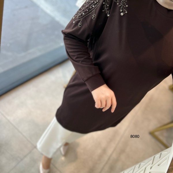 8080 Taşlı Tunik - Görsel 4