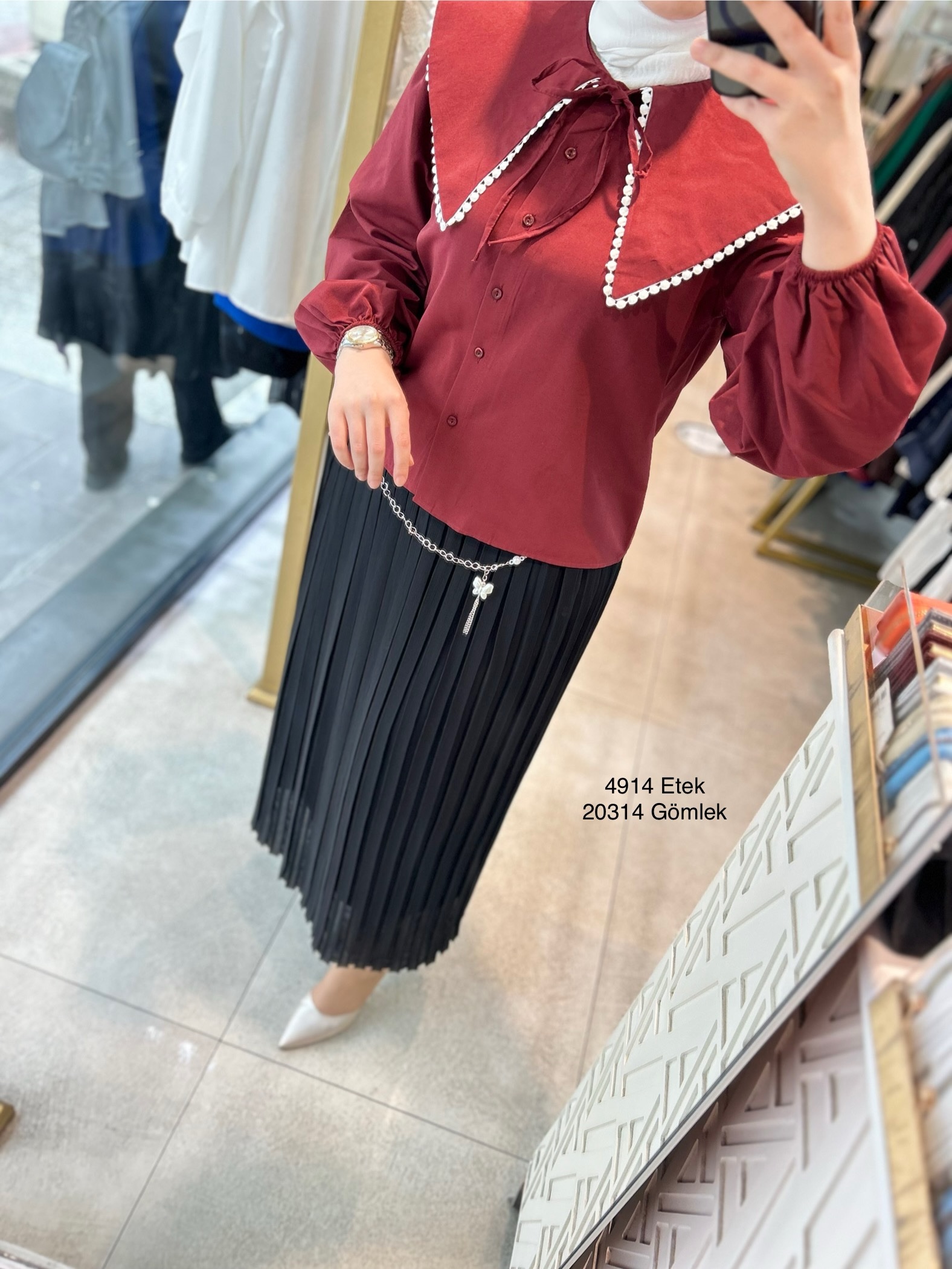 4914 PİLİSE ETEK - Görsel 5