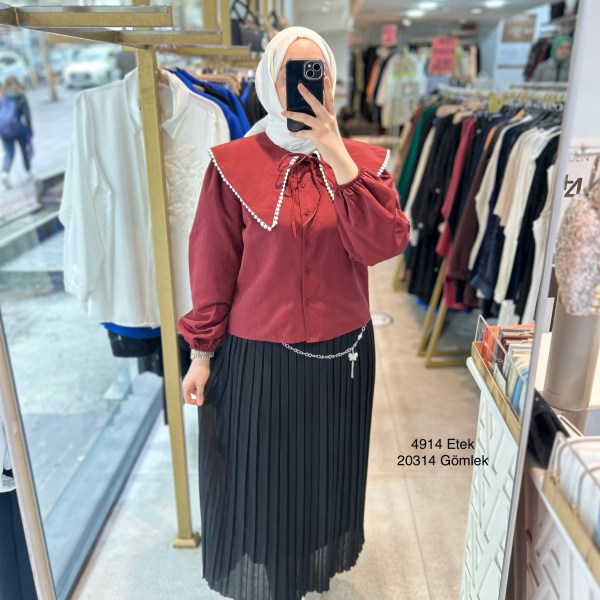 4914 PİLİSE ETEK - Görsel 4