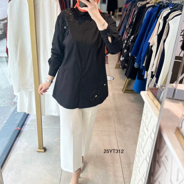 Armine Trend 25YT312 Çiçek Detaylı Tunik - Görsel 9