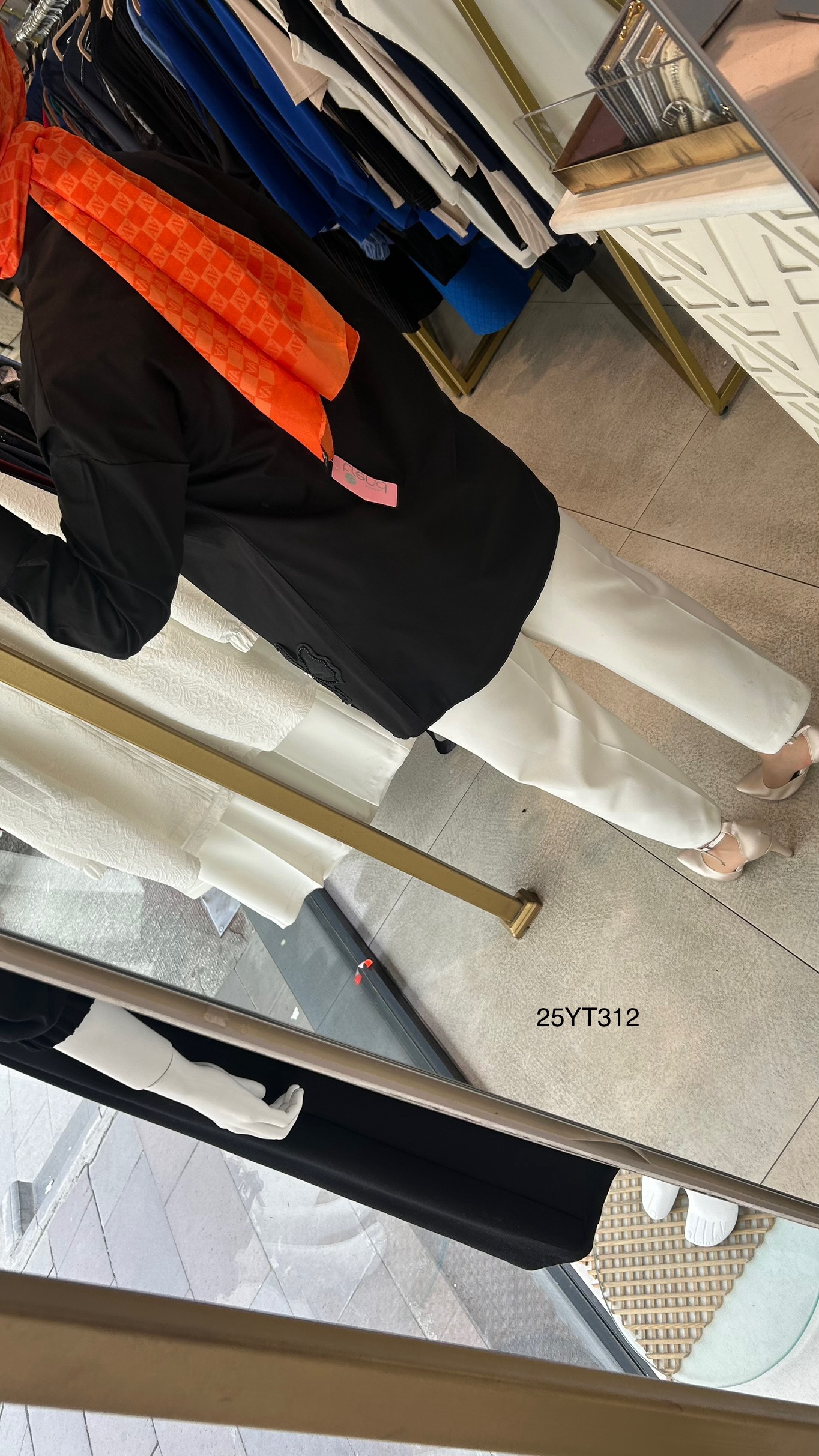 Armine Trend 25YT312 Çiçek Detaylı Tunik