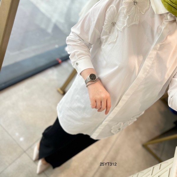 Armine Trend 25YT312 Çiçek Detaylı Tunik - Görsel 3