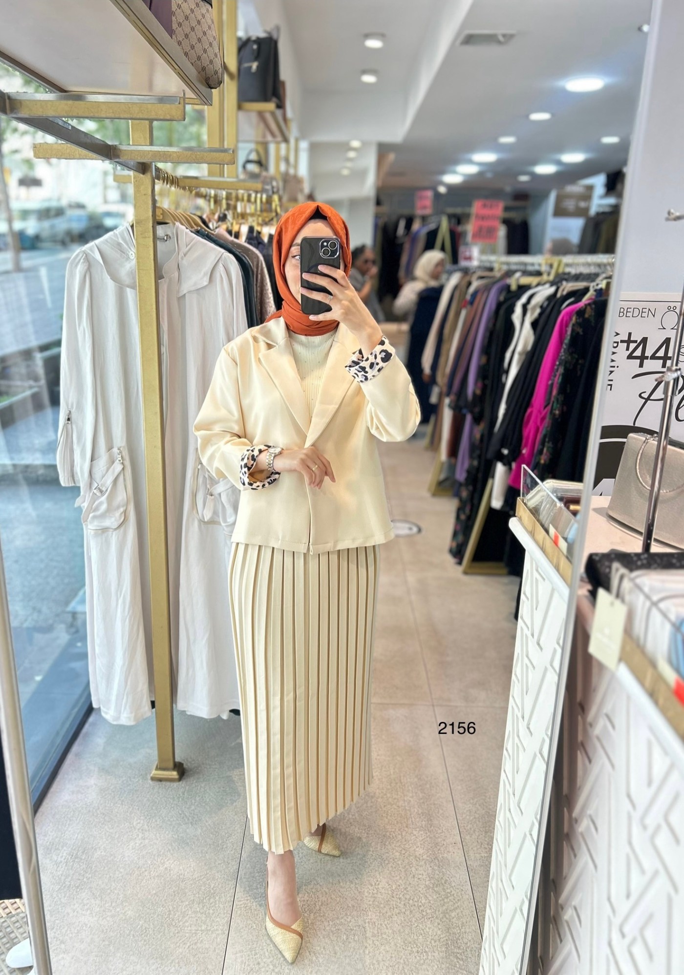 2156 Etek Ceket Takım