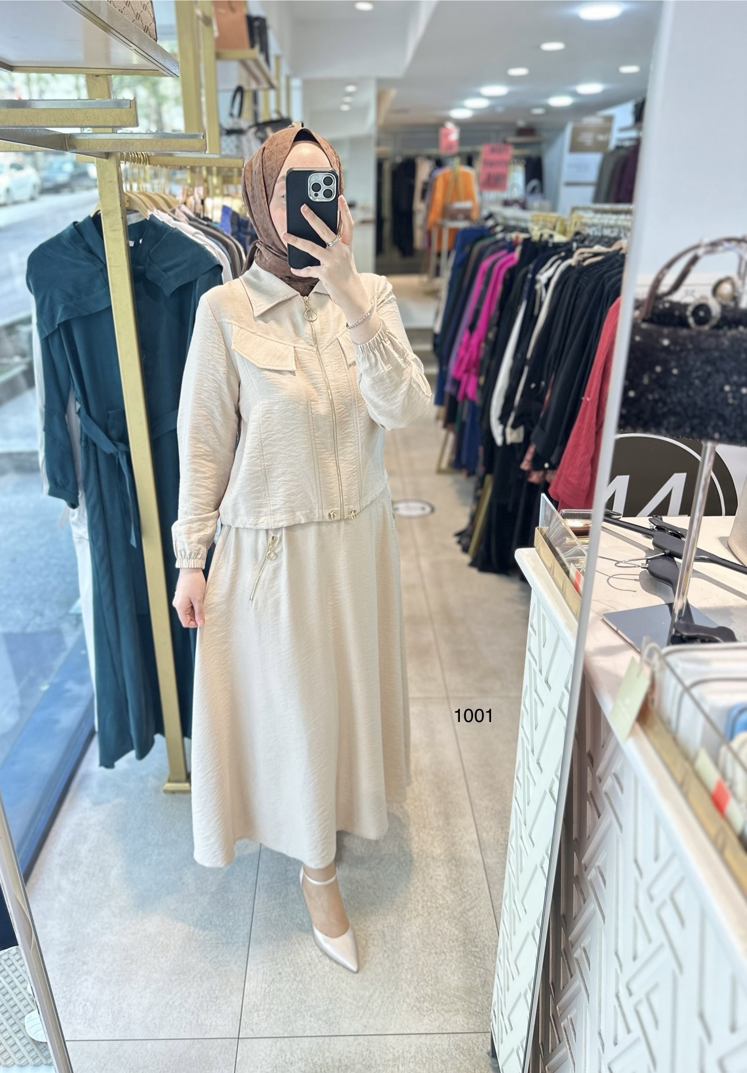 1001 CEP DETAYLI ETEKLİ TAKIM - Görsel 1