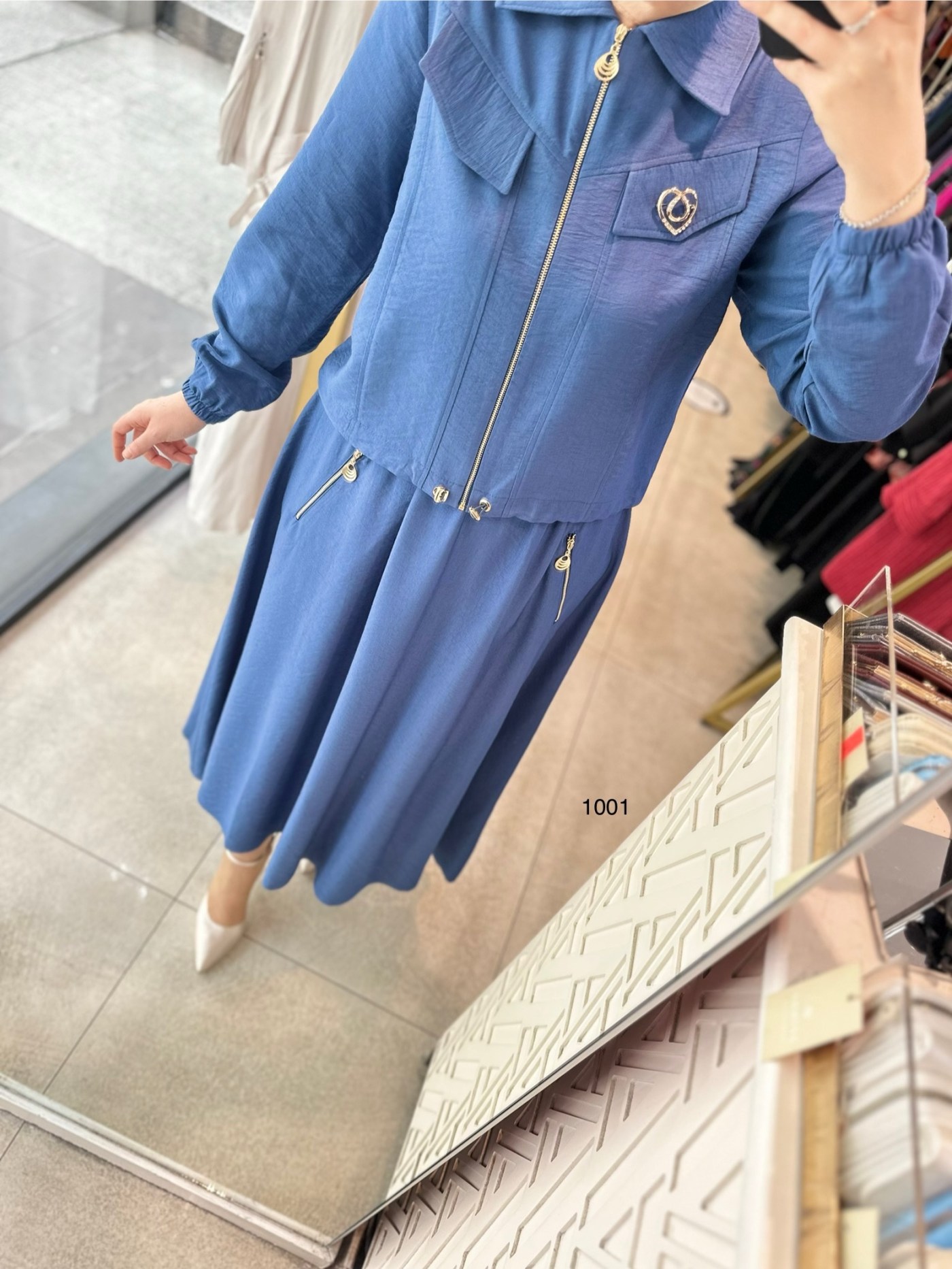 1001 CEP DETAYLI ETEKLİ TAKIM