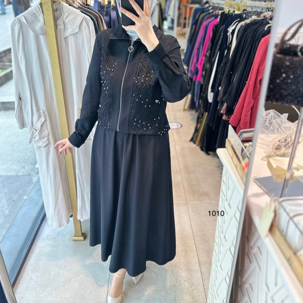 1010 Taş detaylı takım - Görsel 6