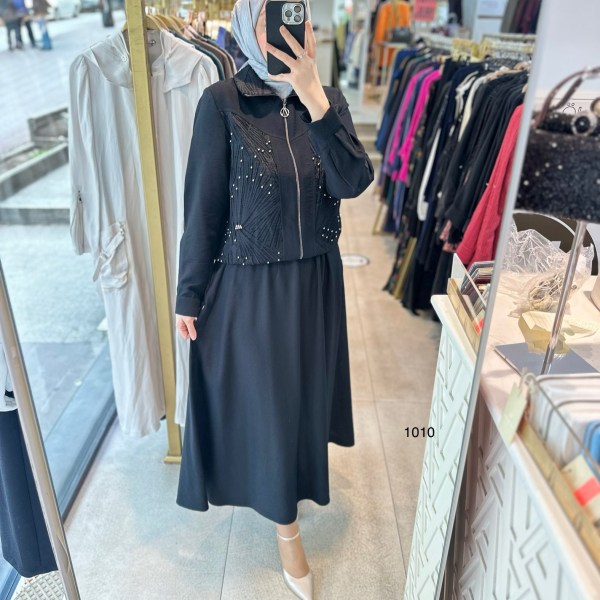 1010 Taş detaylı takım - Görsel 8