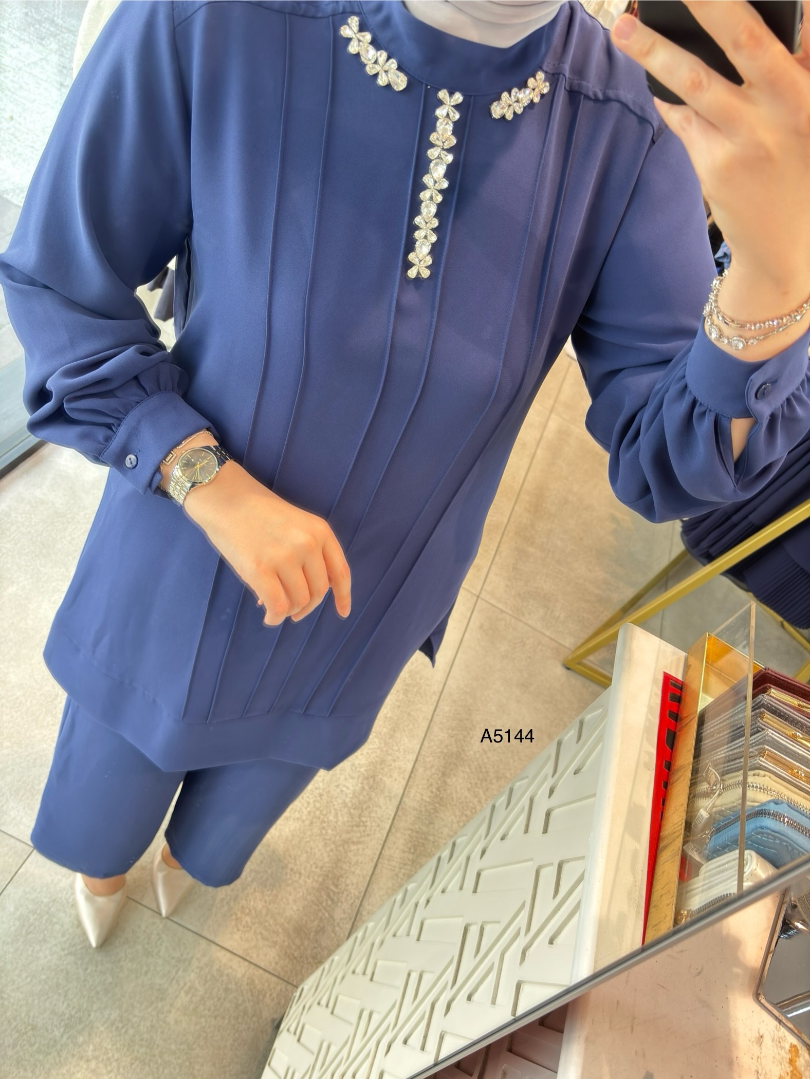 A5144 Taşlı Takım - Görsel 3