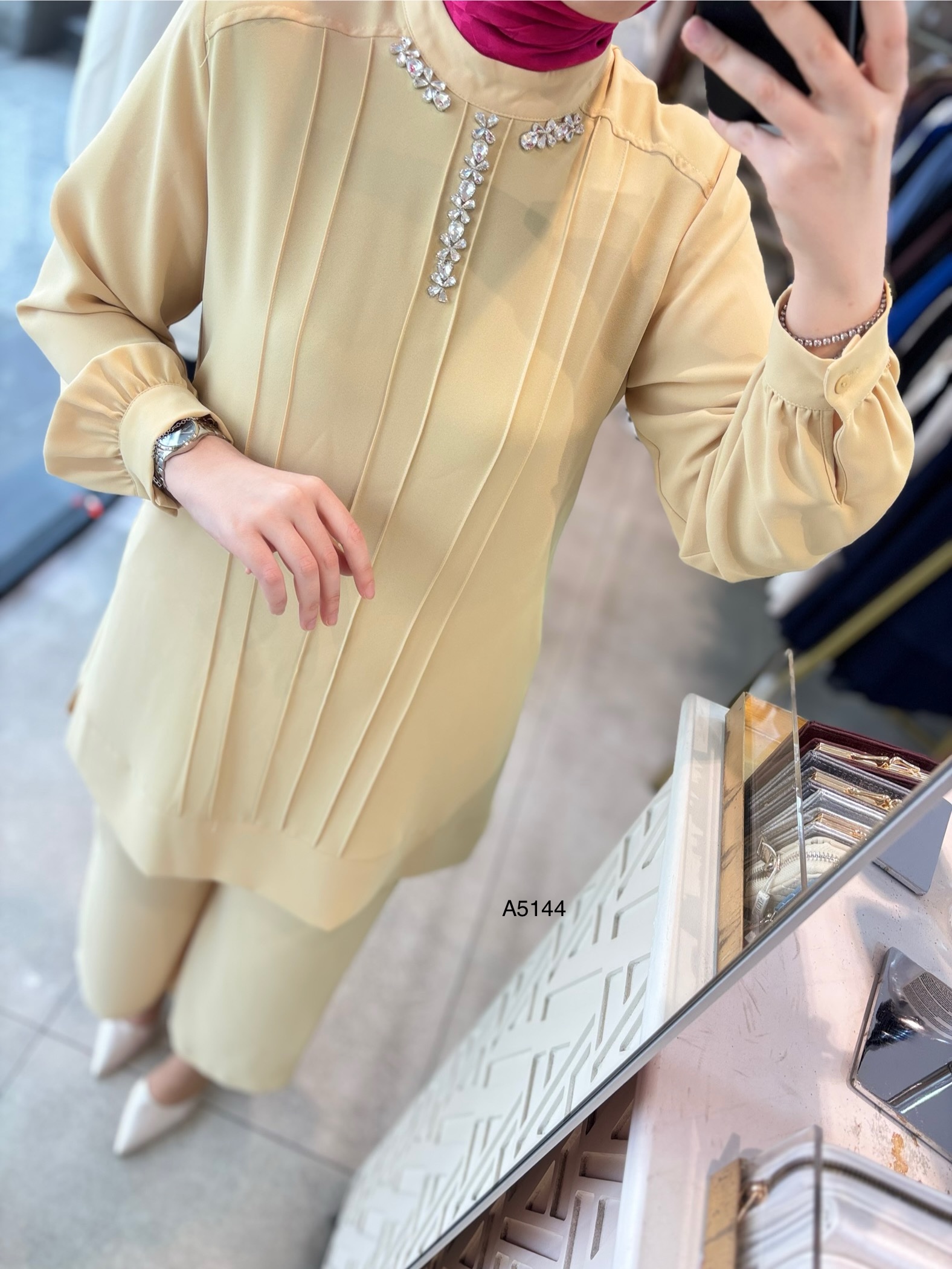 A5144 Taşlı Takım - Görsel 5