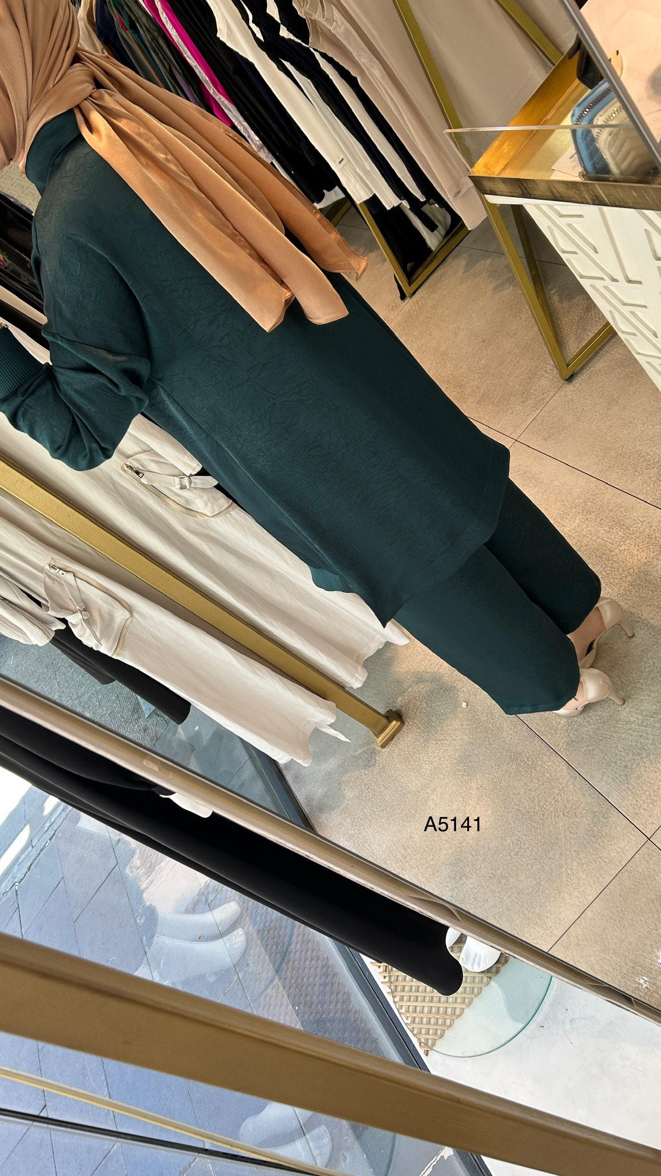 A5141 RİBANA DETAYLI PANTOLONLU TAKIM