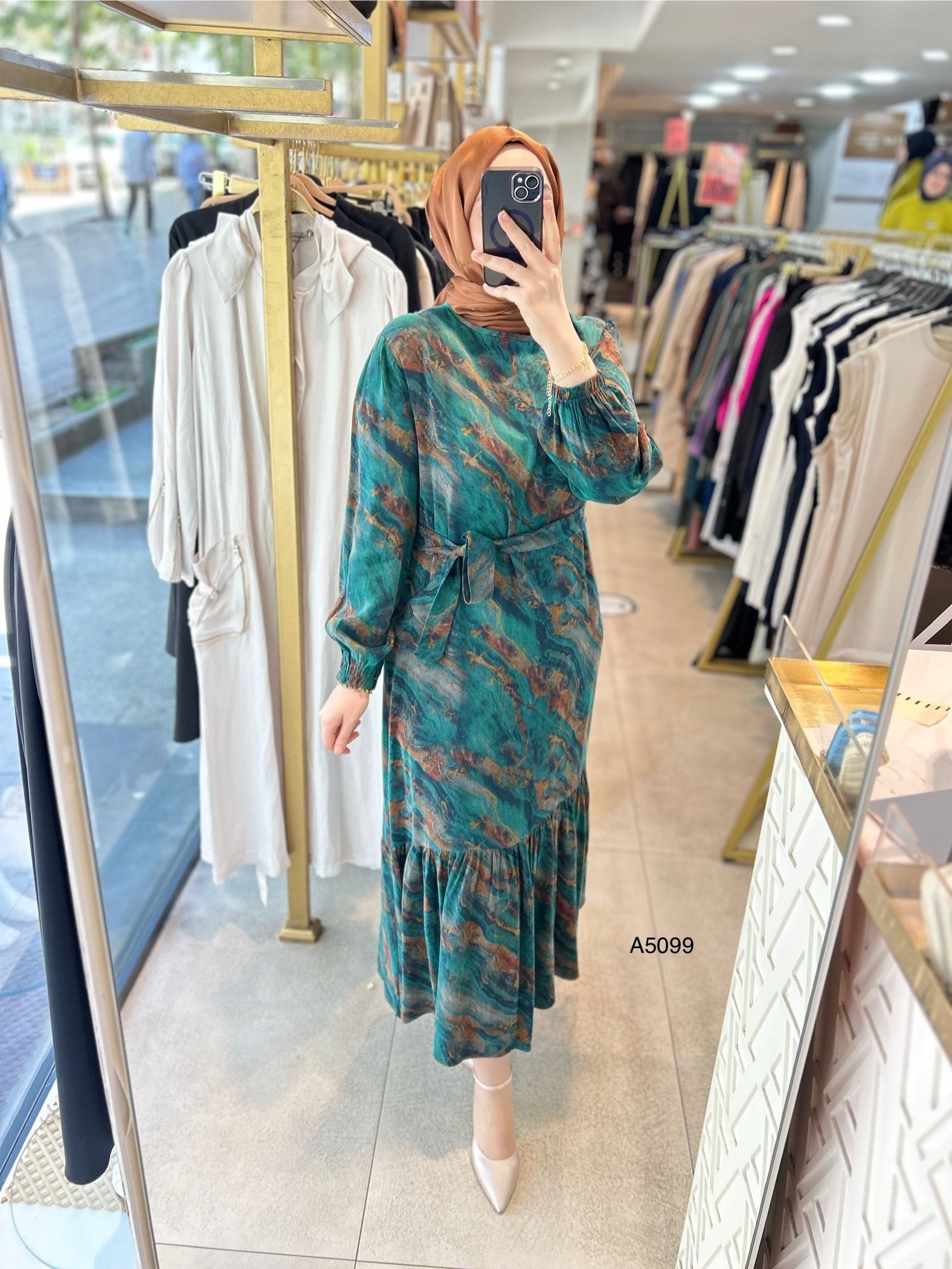 A5099 CUPRA ELBİSE - Görsel 7