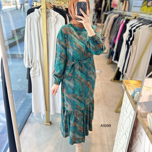 A5099 CUPRA ELBİSE - Görsel 5