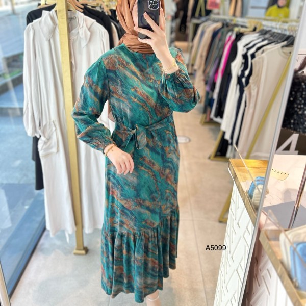 A5099 CUPRA ELBİSE - Görsel 2