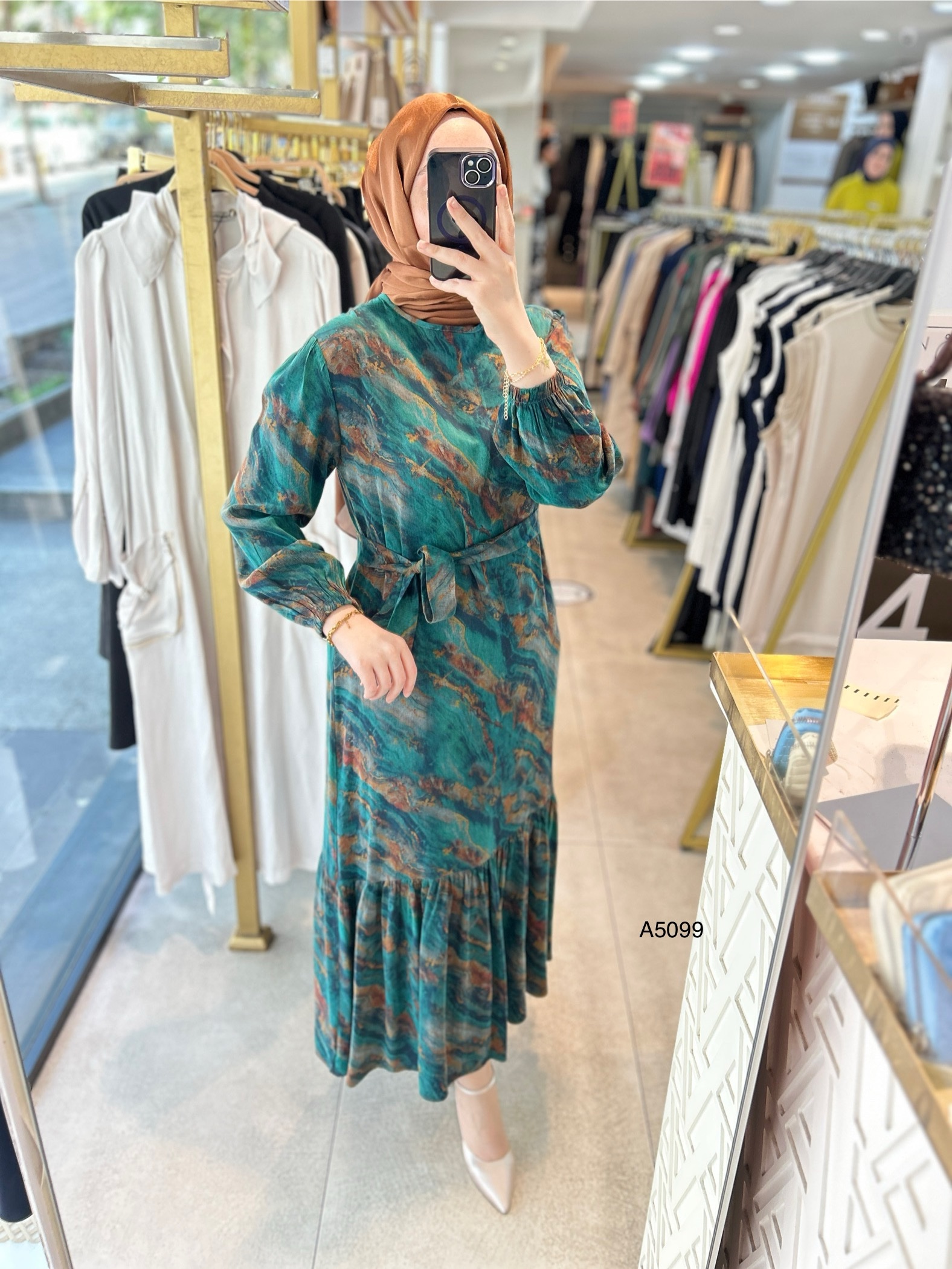 A5099 CUPRA ELBİSE - Görsel 2