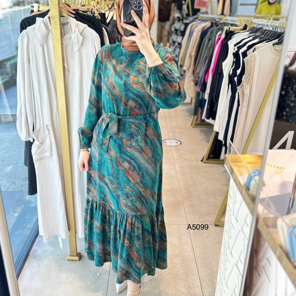 A5099 CUPRA ELBİSE - Görsel 1