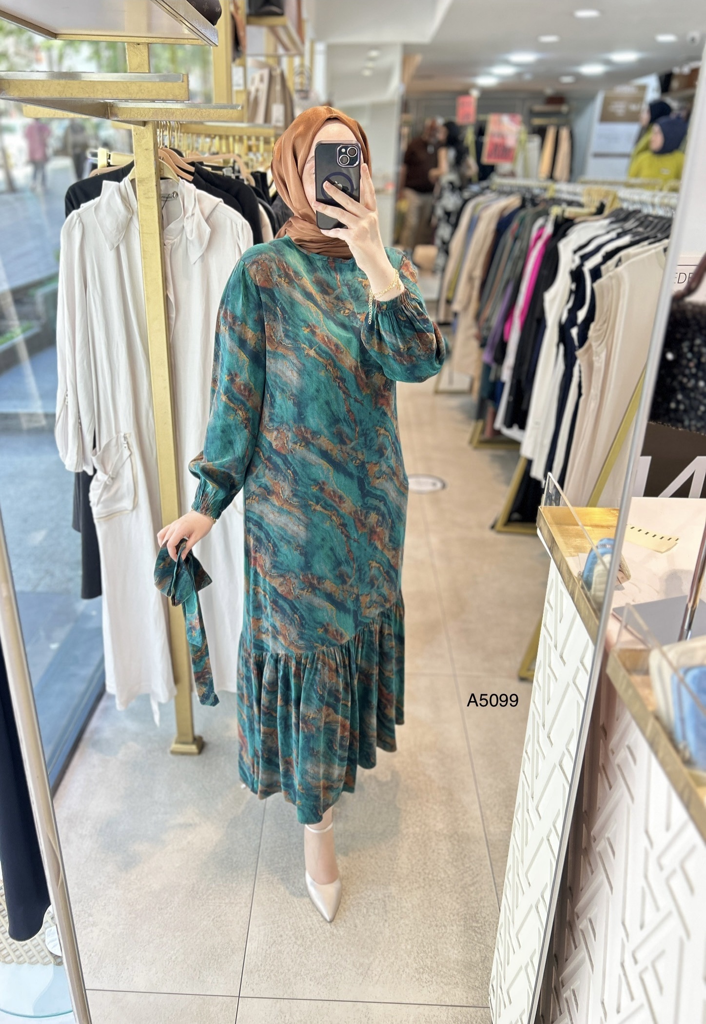 A5099 CUPRA ELBİSE - Görsel 11