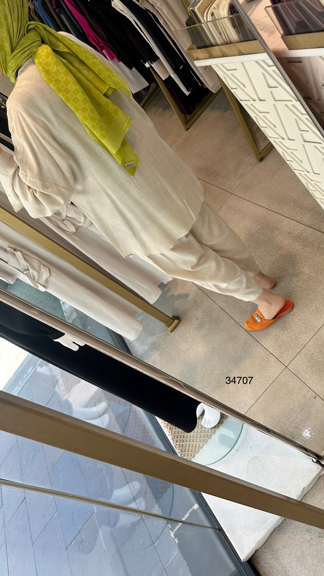 34707 KETEN KİMONO TAKIM