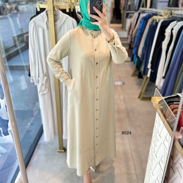 8524 Elbise - Görsel 5