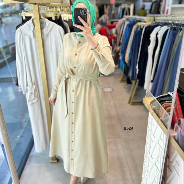 8524 Elbise - Görsel 4