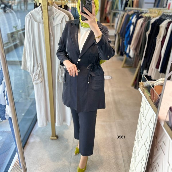 3561 Bel Büzgülü Takım - Görsel 4