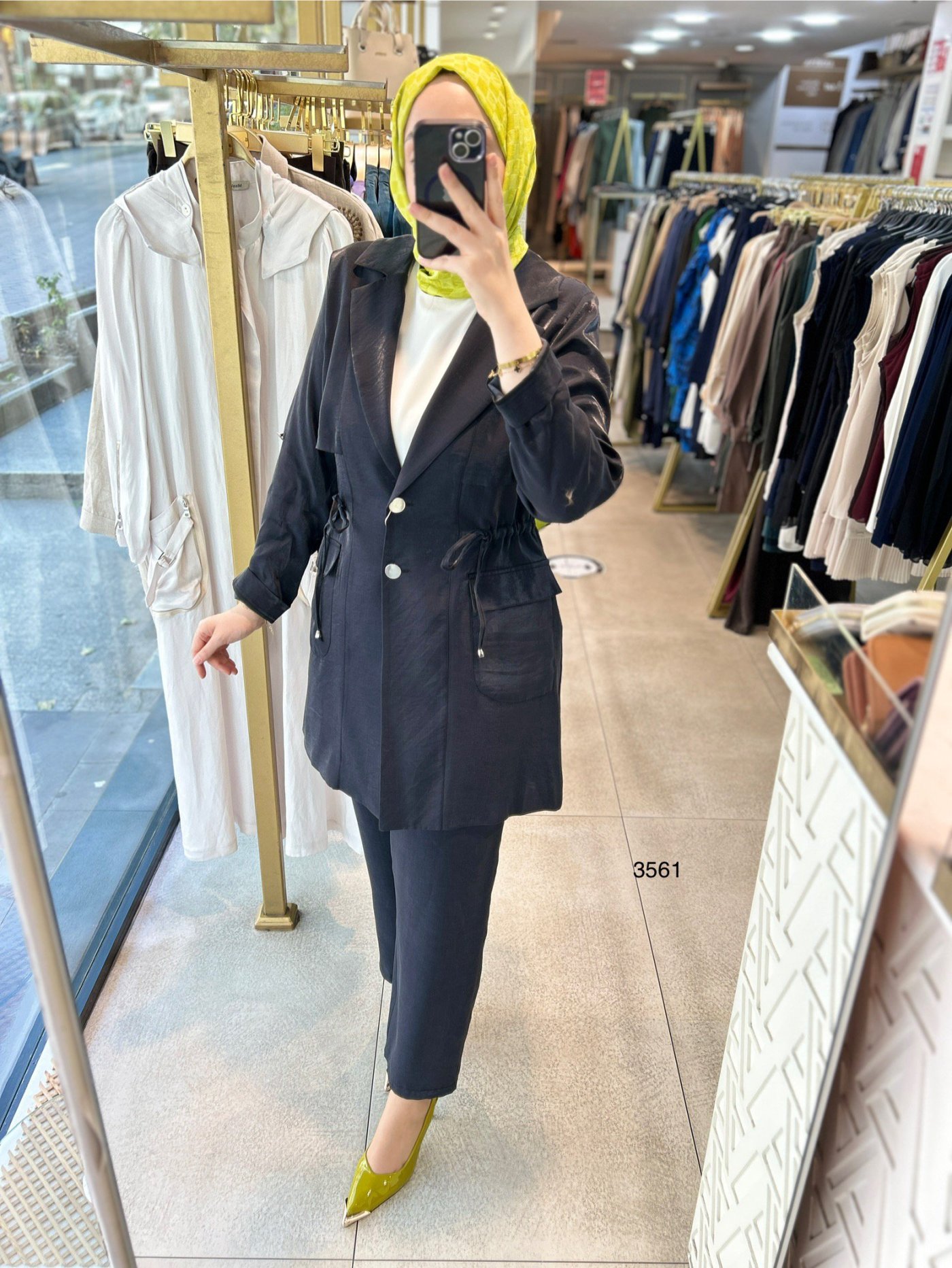 3561 Bel Büzgülü Takım