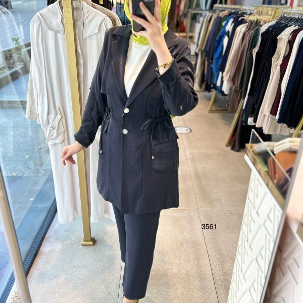 3561 Bel Büzgülü Takım - Görsel 7