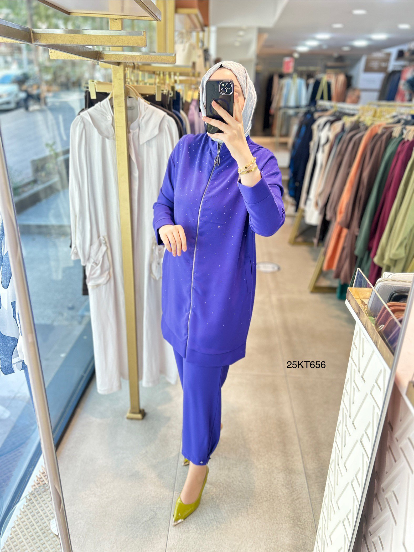 Armine Trend 25KT656 Taş Detaylı Takım - Görsel 14