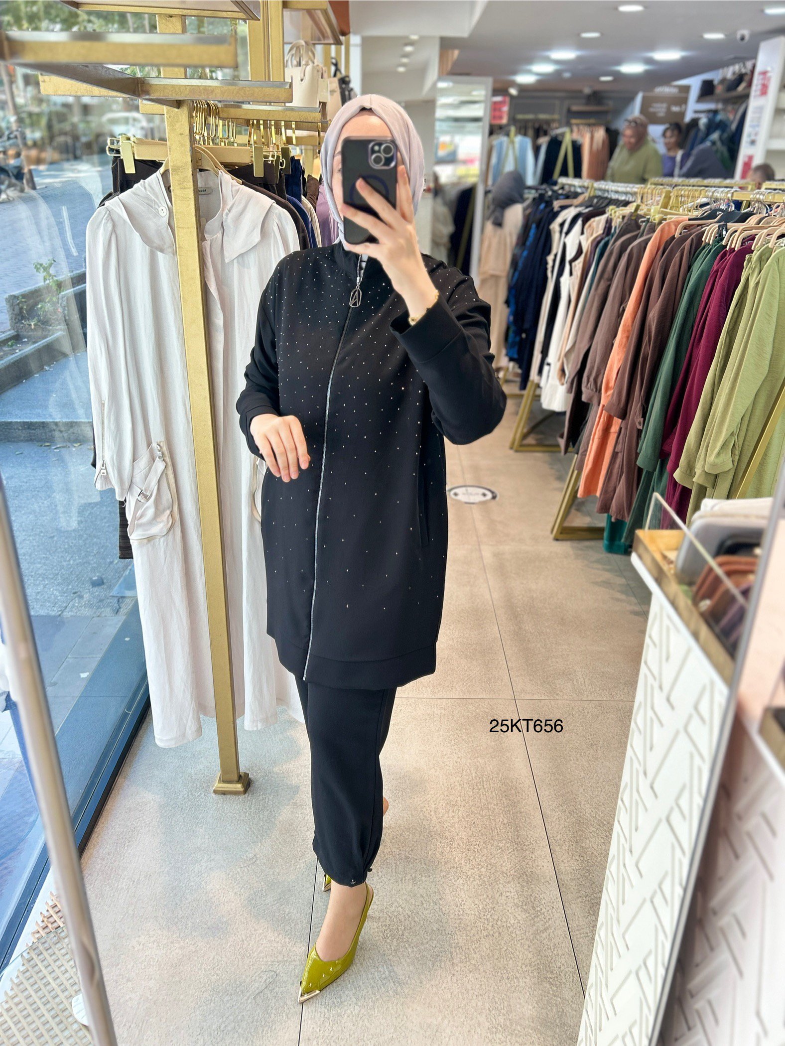 Armine Trend 25KT656 Taş Detaylı Takım - Görsel 5