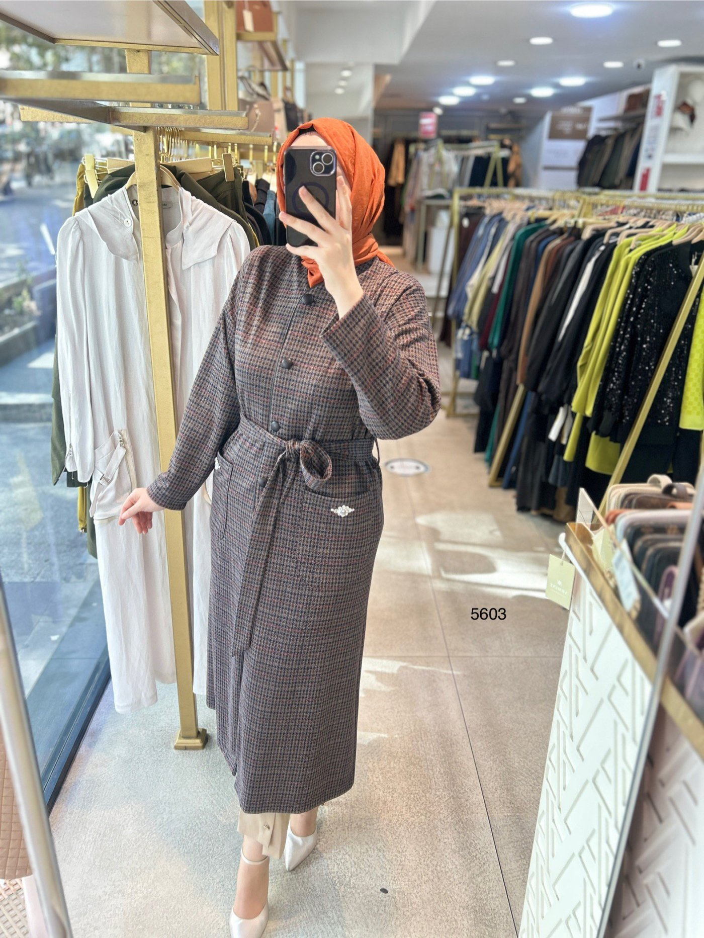 5603 Cep Taş Detaylı Kap