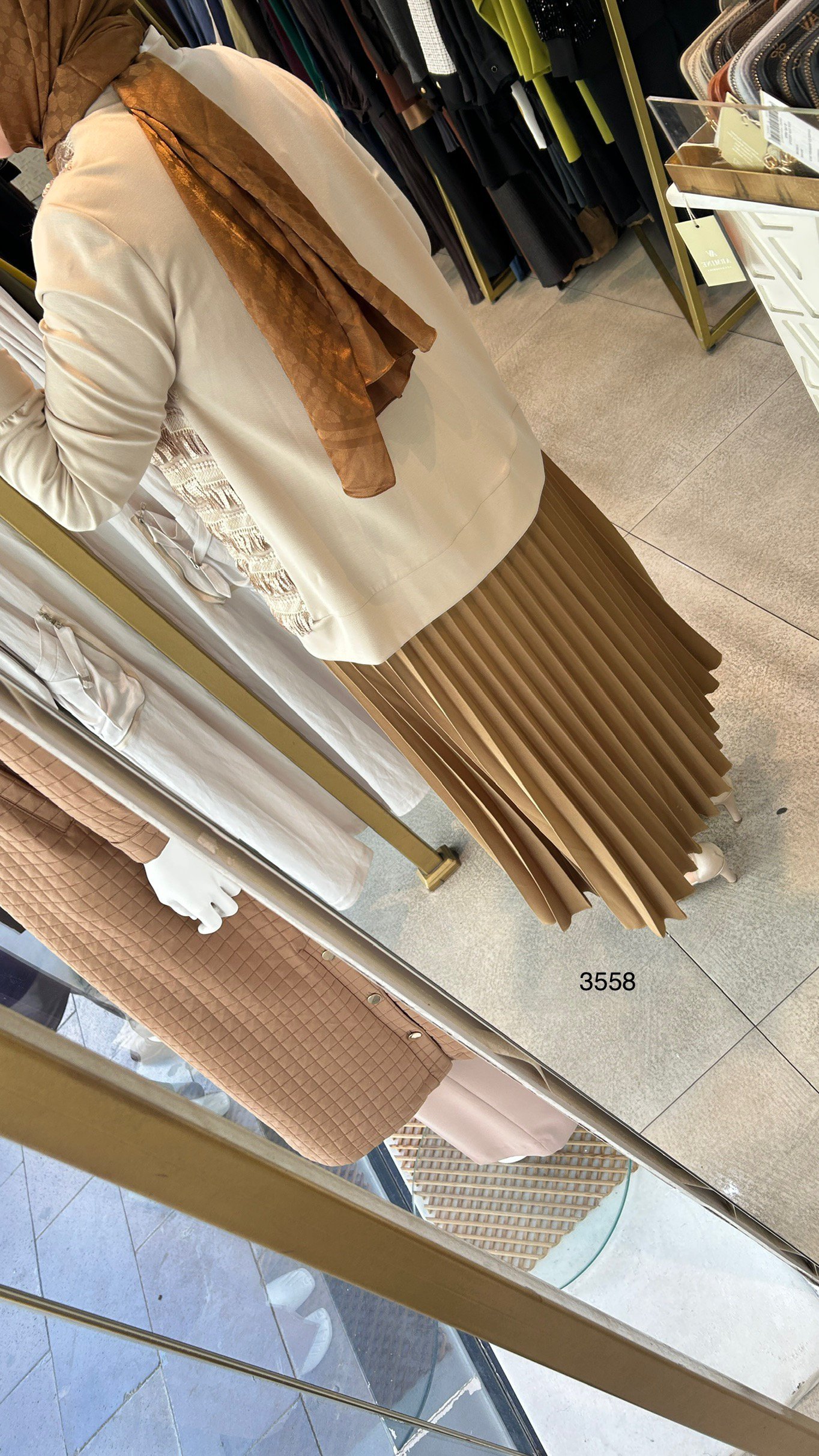 3558 Püskül Detaylı Ceket