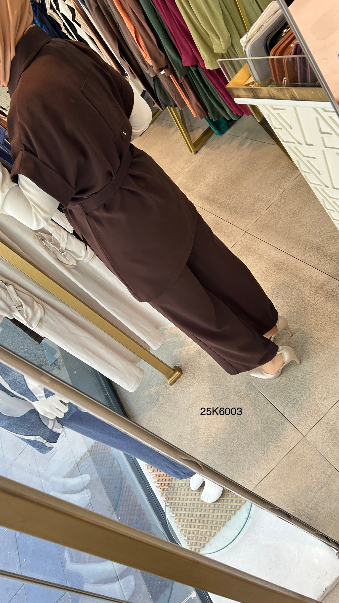 25K6003 KAPAK CEPLİ YELEK PANTOLON TAKIM