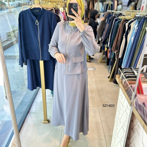 Selma Zaferoğlu 1603 Etekli Takım - Görsel 6