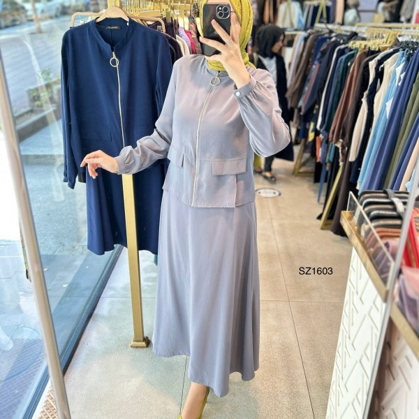 Selma Zaferoğlu 1603 Etekli Takım - Görsel 5