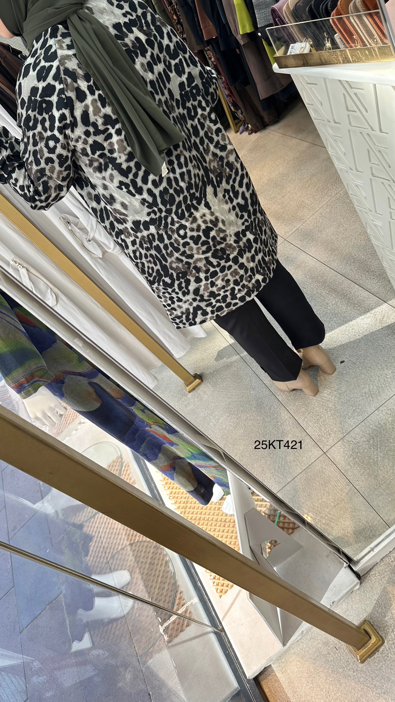 25KT421 Armine Trend Desenli Kap