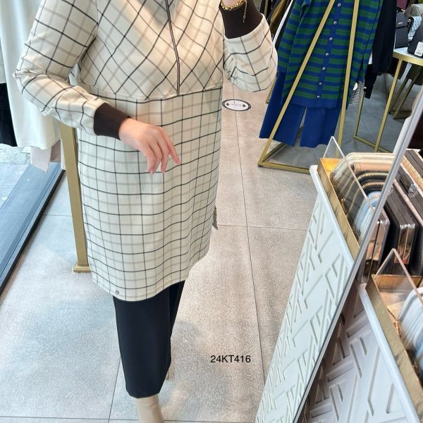 24KT416 Armine Trend Tunik - Görsel 5