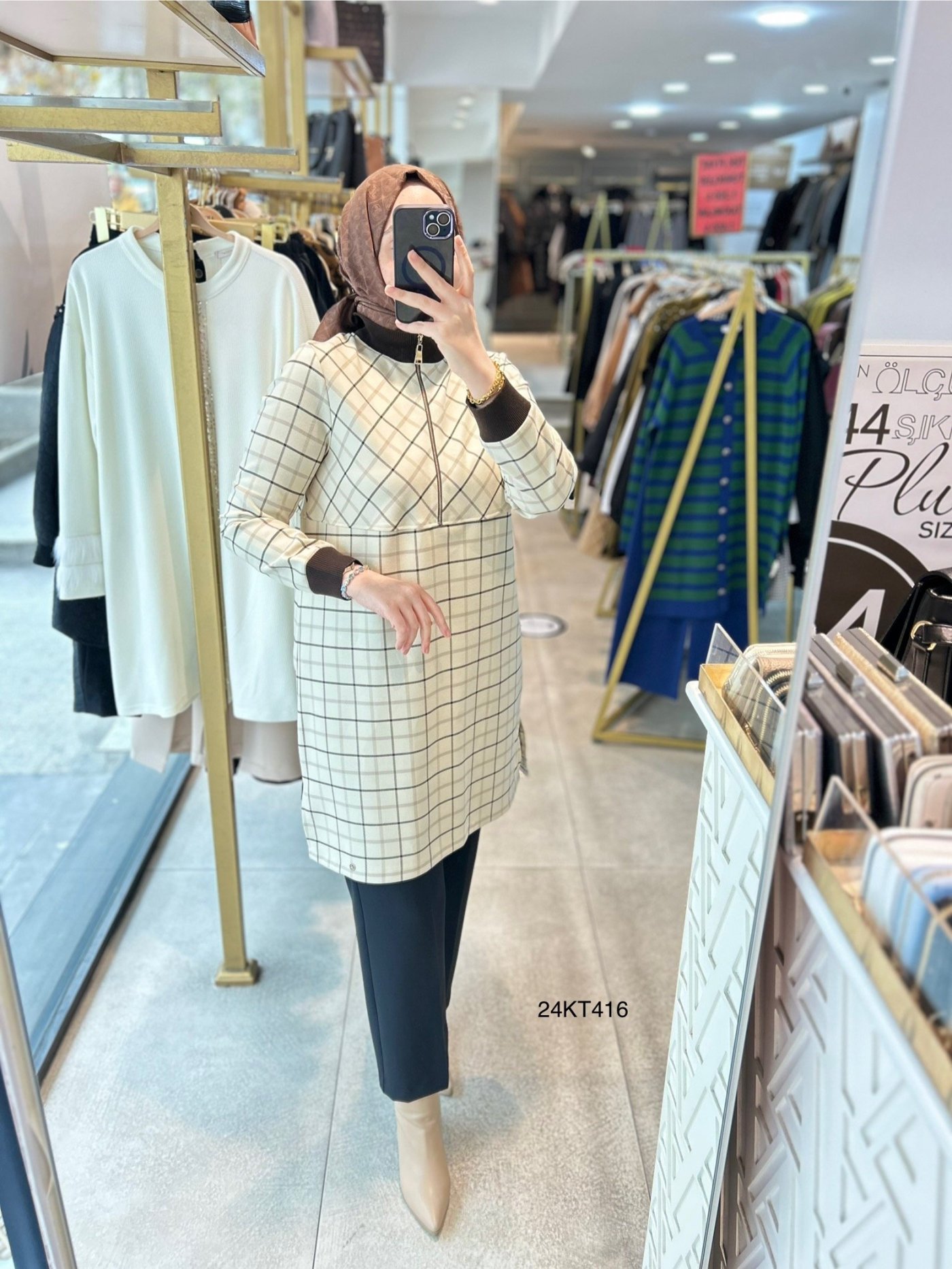 24KT416 Armine Trend Tunik