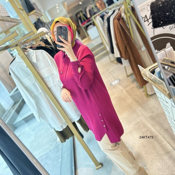 24KT473 Armine Trend Tunik - Görsel 4