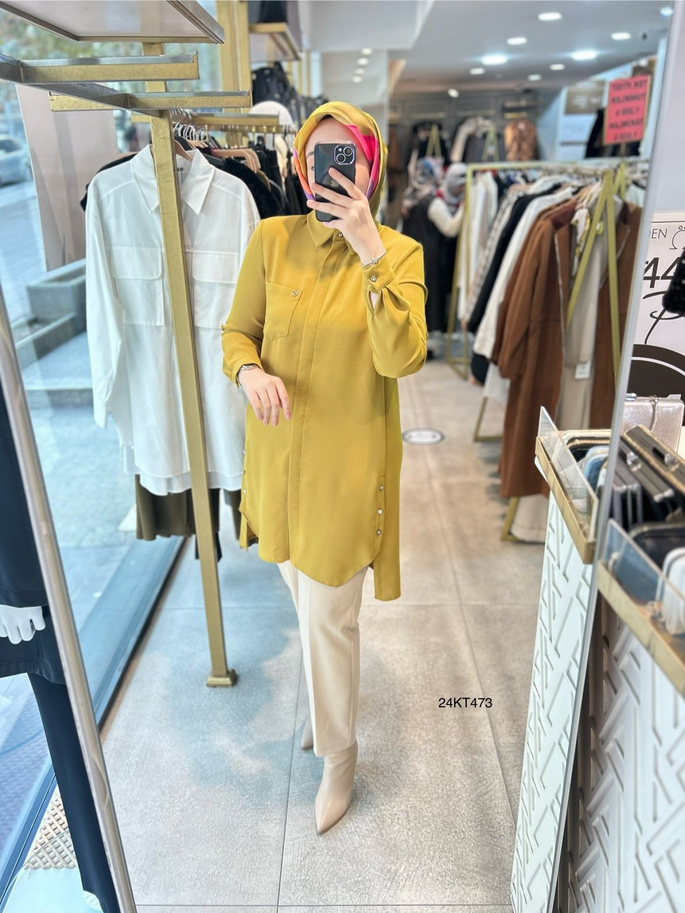 24KT473 Armine Trend Tunik