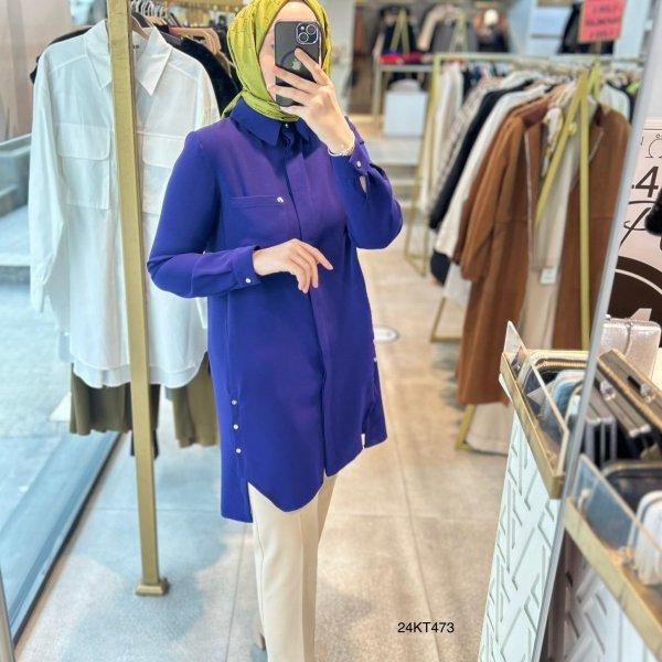 24KT473 Armine Trend Tunik - Görsel 1