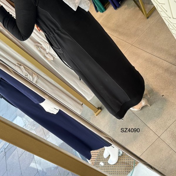 SZ4090 Selma Zaferoğlu Cep Detaylı Elbise - Görsel 7
