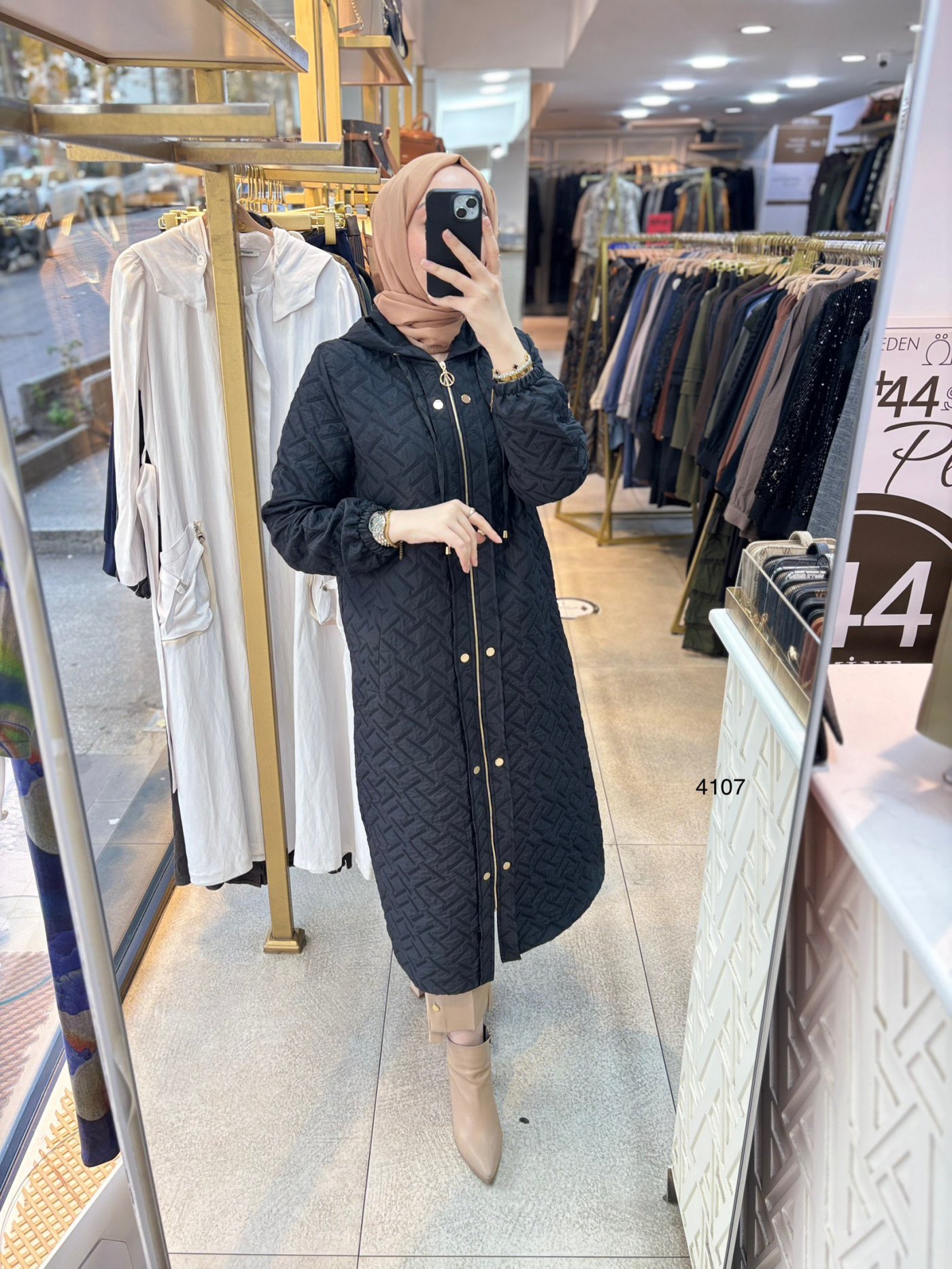 4107 FERMUARLI KAPİTONE KAP