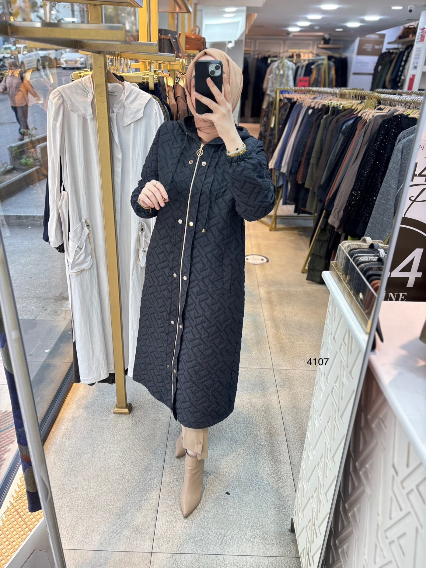 4107 FERMUARLI KAPİTONE KAP