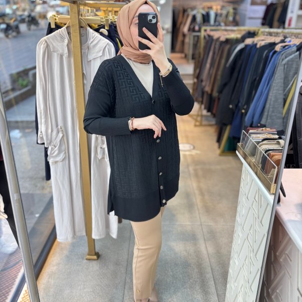 4008 Desenli Hırka - Görsel 13