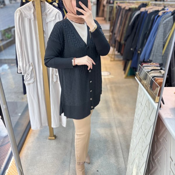 4008 Desenli Hırka - Görsel 10