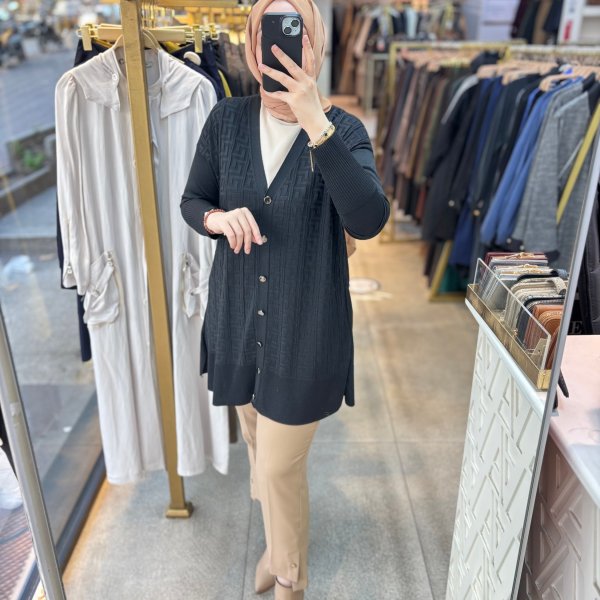 4008 Desenli Hırka - Görsel 11