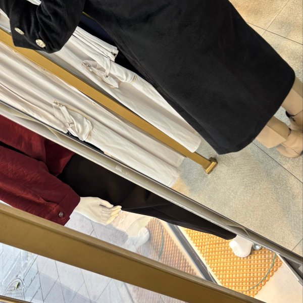 8653 Düğmeli Kaşe Kaban - Görsel 14