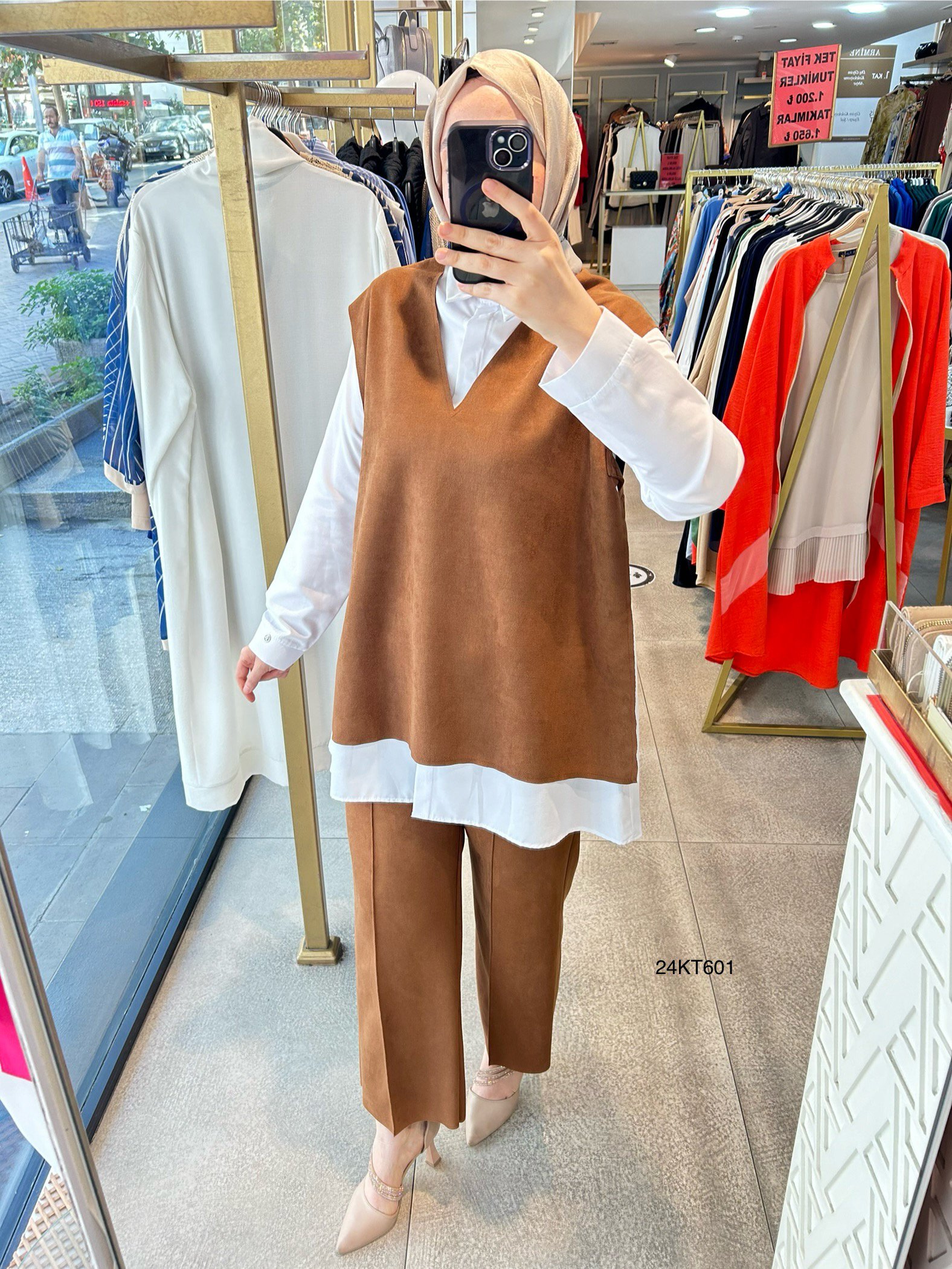 24KT601 Armine Trend Nubuk Kumaş 3