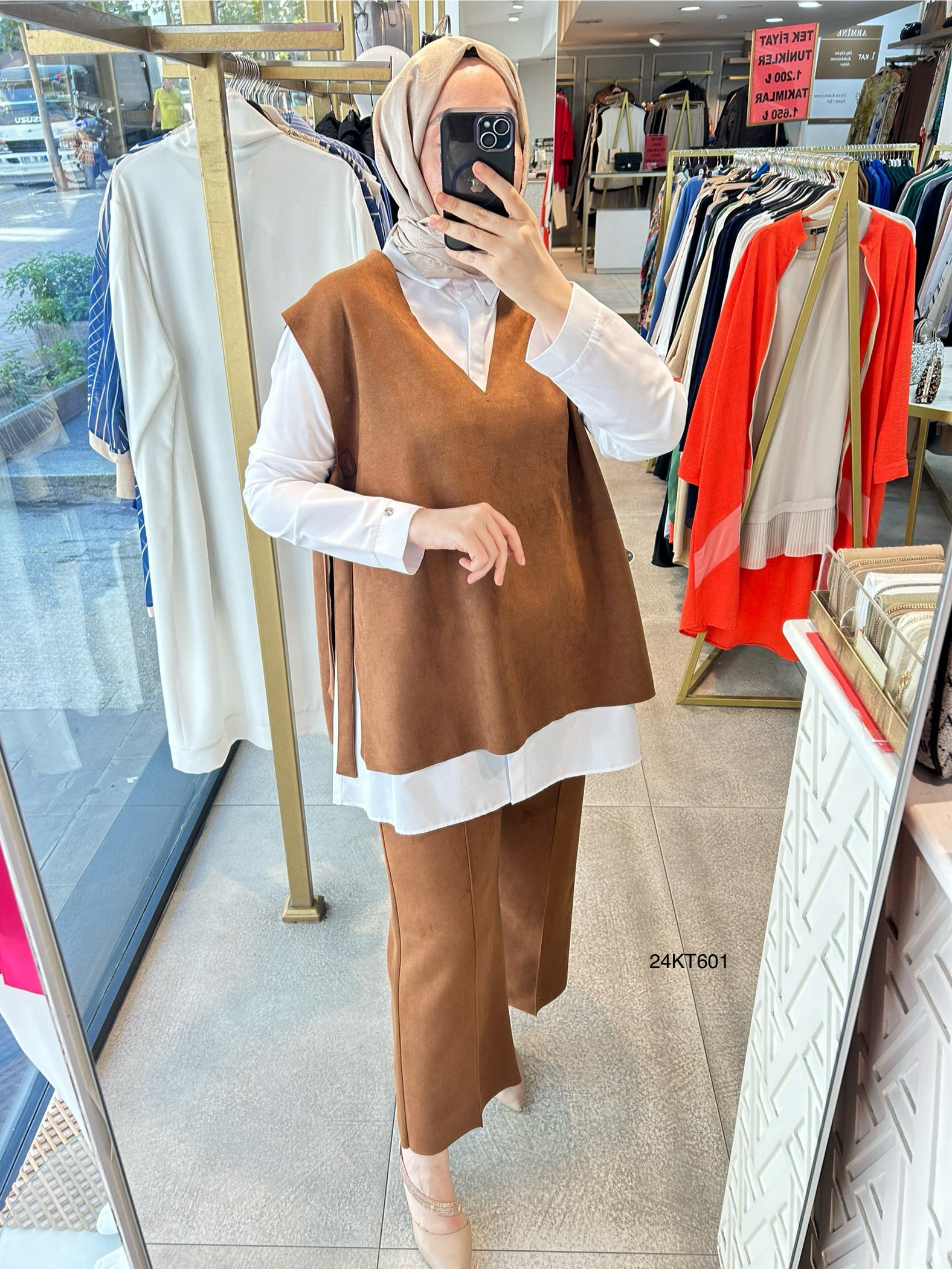 24KT601 Armine Trend Nubuk Kumaş 3