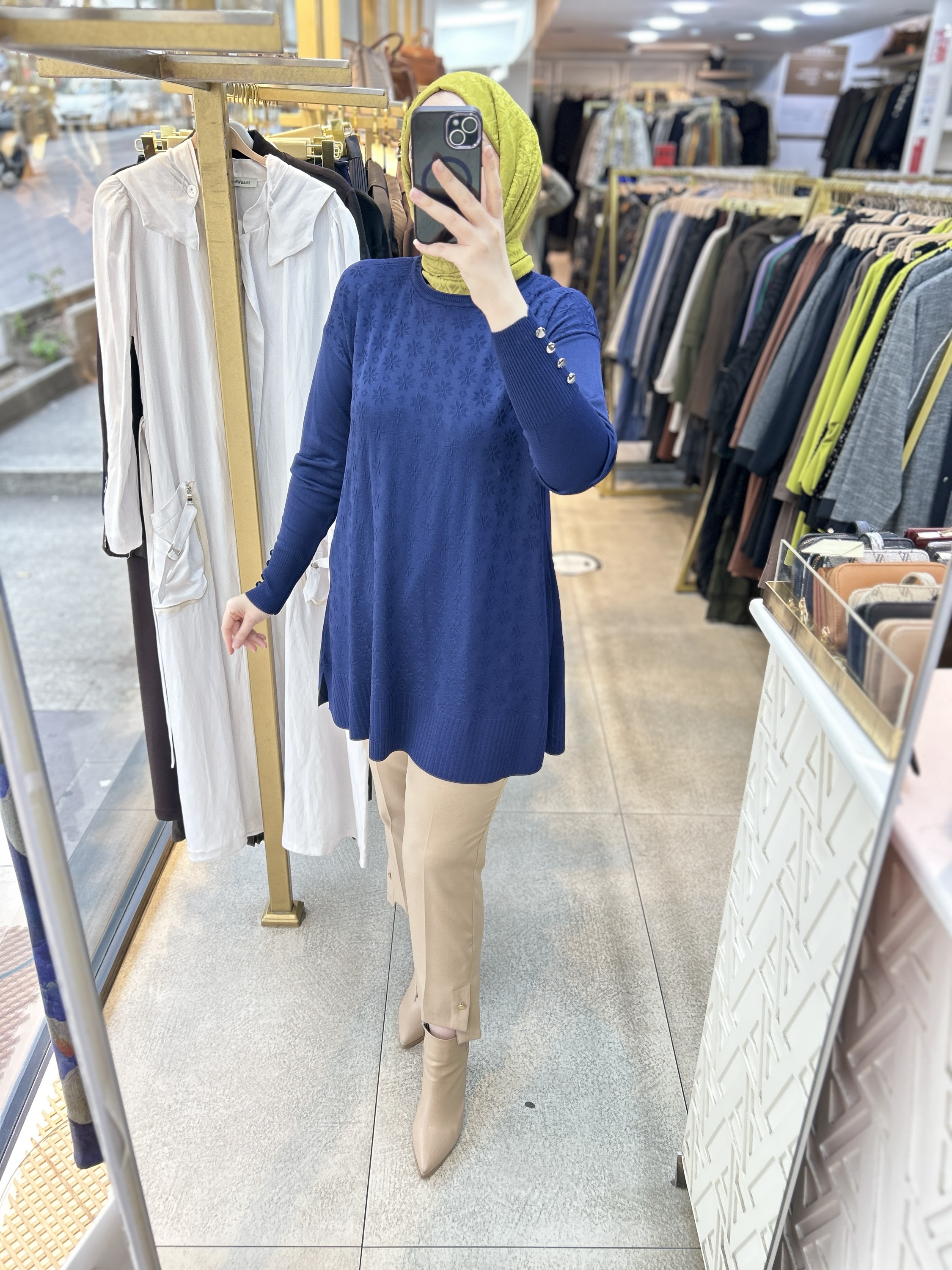 1031 Kar Tanesi Tunik - Görsel 9